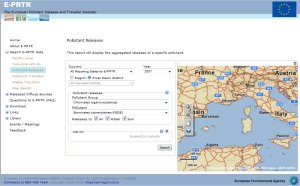 European register of emissions