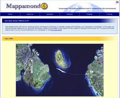 Mappamondo GIS website